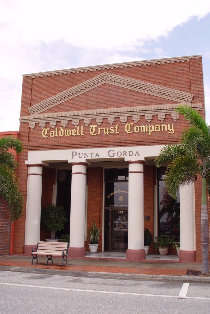 old merchants bank, built in 1912, Punta Gorda Fla (8-2008)