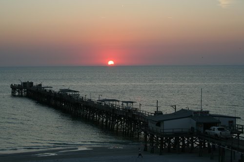 Sunset over Redington pier Fl