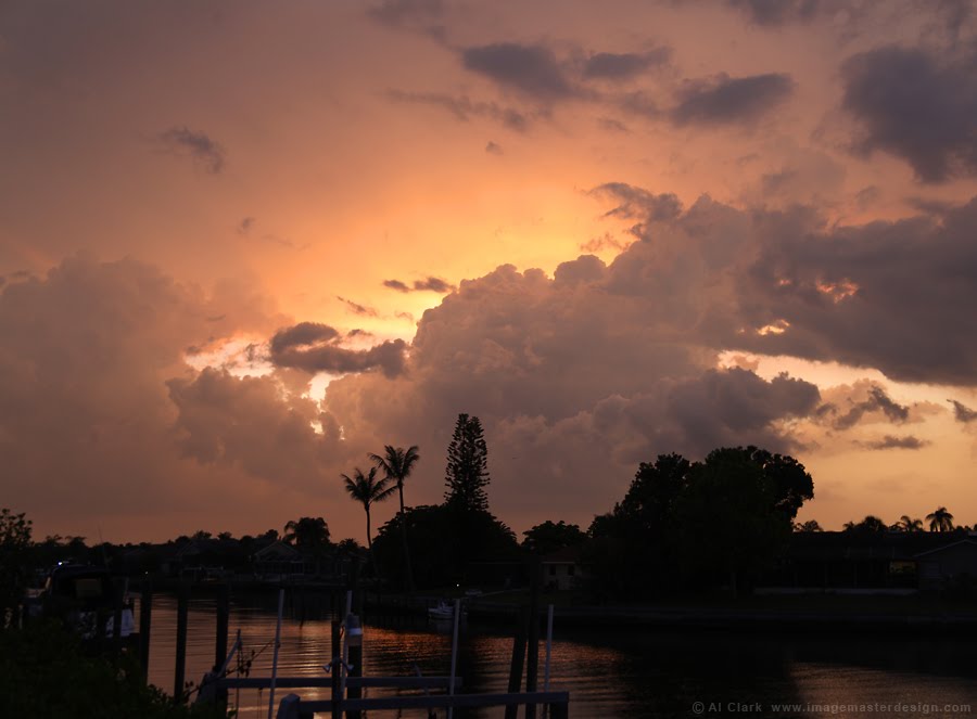 Thunderstorm & Sunset over Apollo Beach