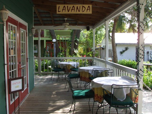 Lavanda restaurant at Towles Court, Sarasota