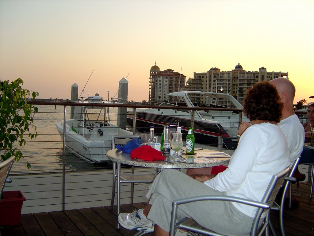 MARINA JACKS AT SUNSET