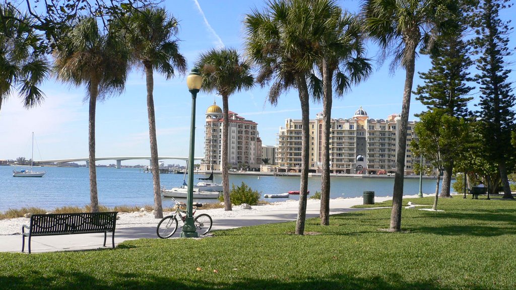 Harbour Outlook to Bridge, Sarasota, Florida