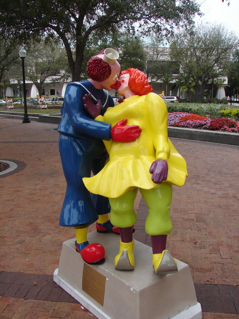 Clown Statue in Sarasota Florida