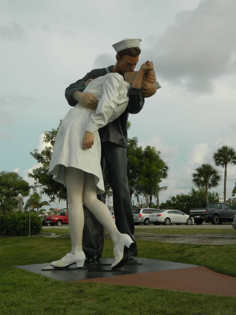 Una escultura romántica.