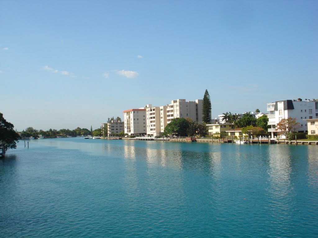 O Canal das Bay Harbour Islands