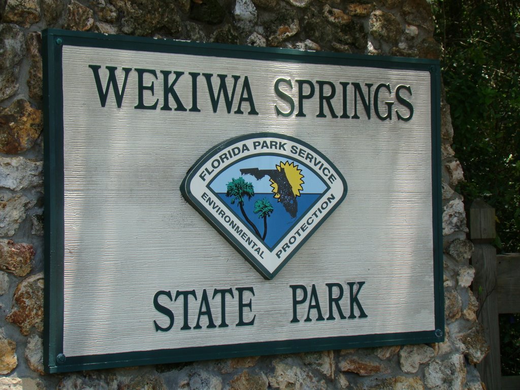 Wekiwa Springs State Park Entrance