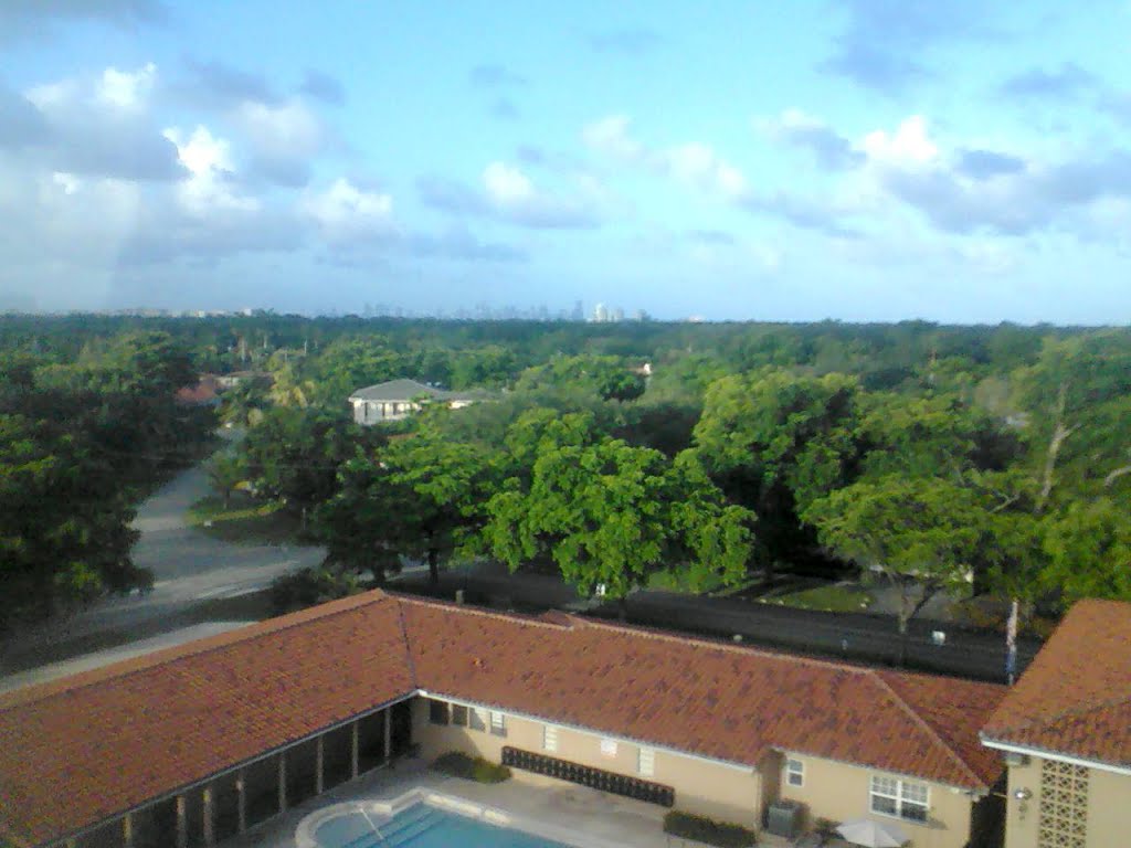 Downtown Miami from Coral Gables, FL (2013)