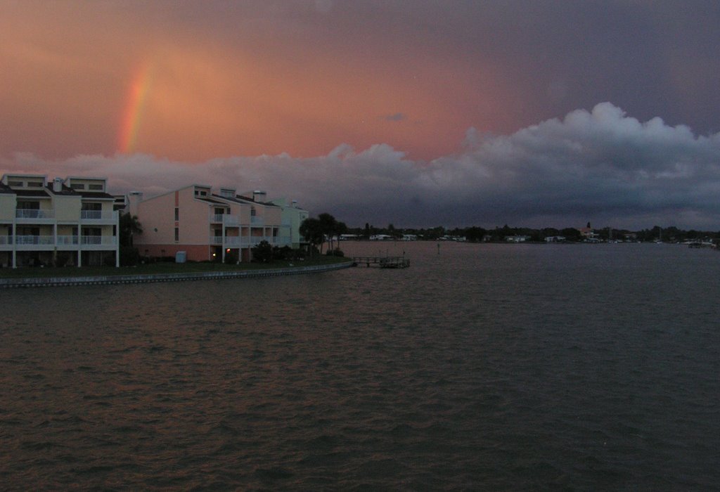 rainbow over Boca Ciega Bay