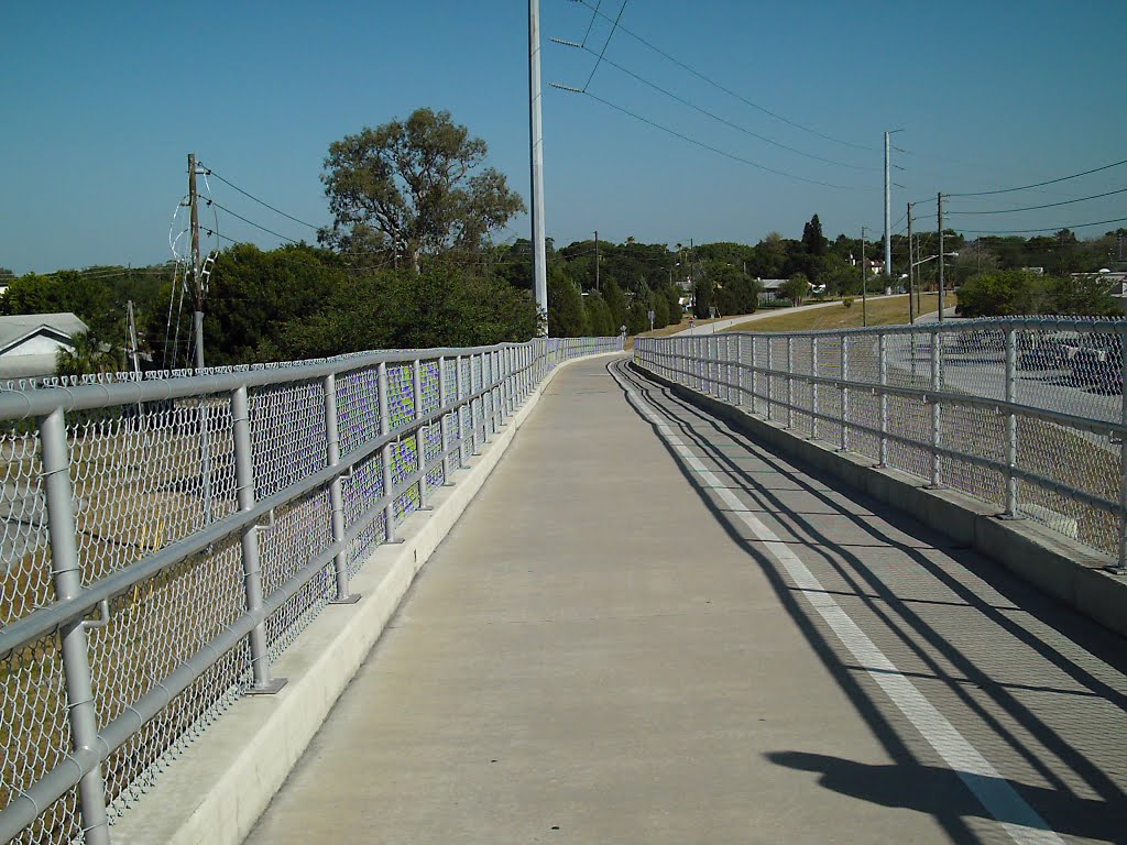 Pinellas Trail - St. Petersburg Florida - at Central Ave & 71st St. North