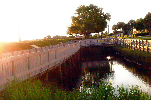 Bay View Park Pond, South Pasadena Florida