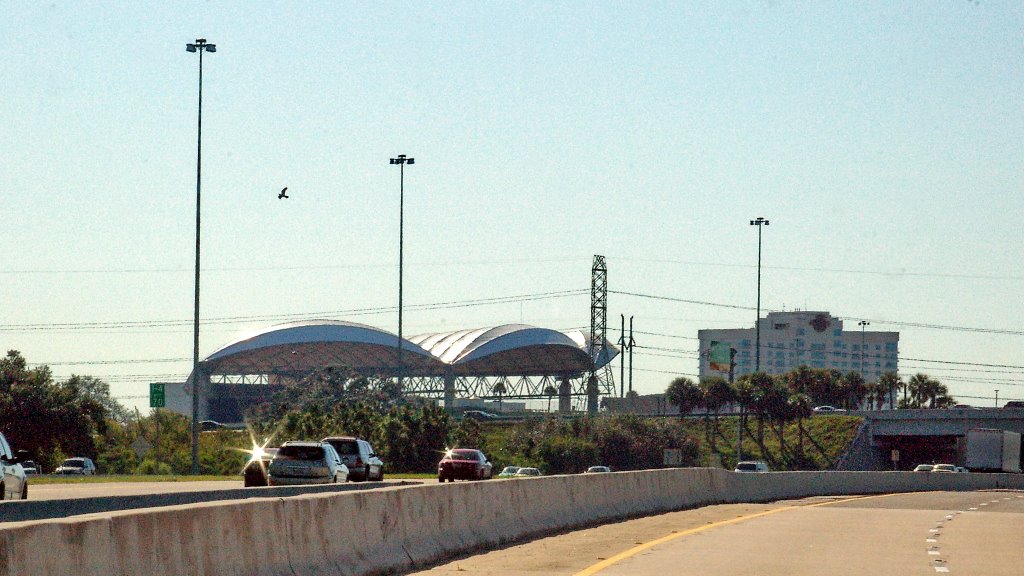 2009 Florida State Fairground Pavilion from I-4