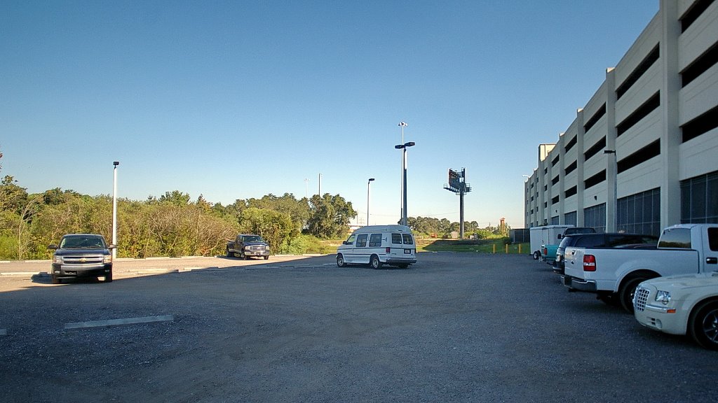 2009 sefl-park lot behind Hardrock Casino & Hotel