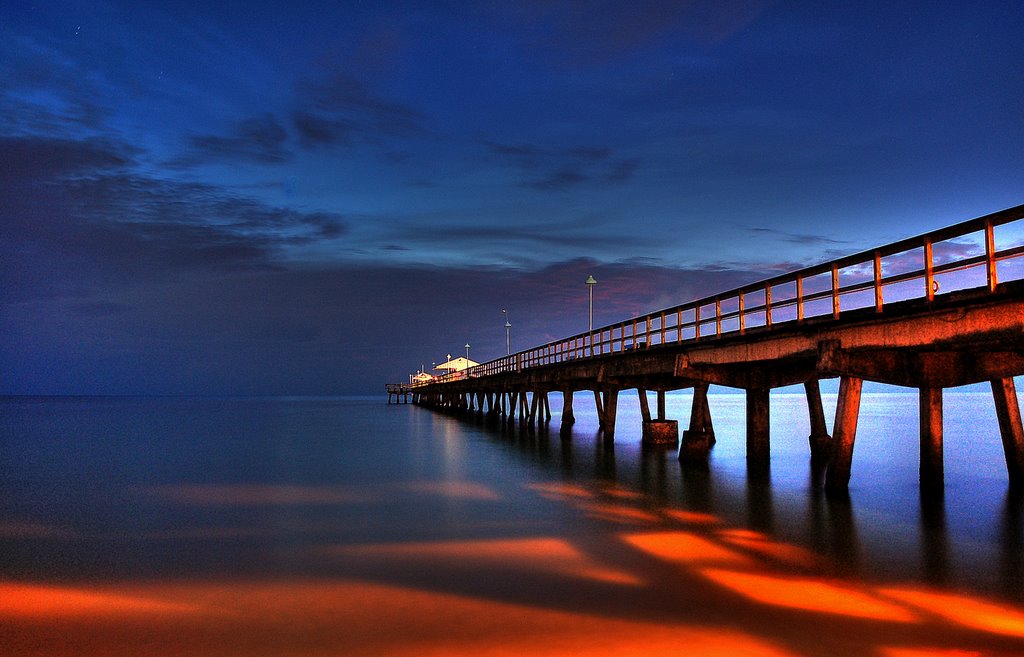 Dawn, Lauderdale  By The Sea Pier