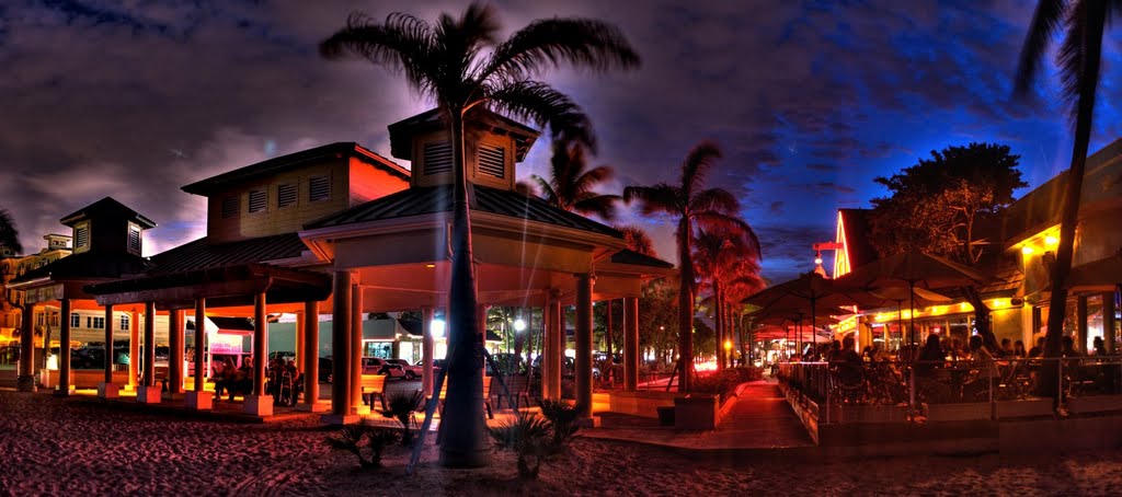 Summer evening,lauderdale by the sea