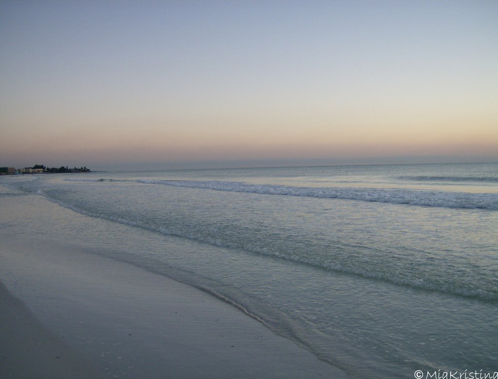 Sunset on Crescent Beach, Siesta Key Florida