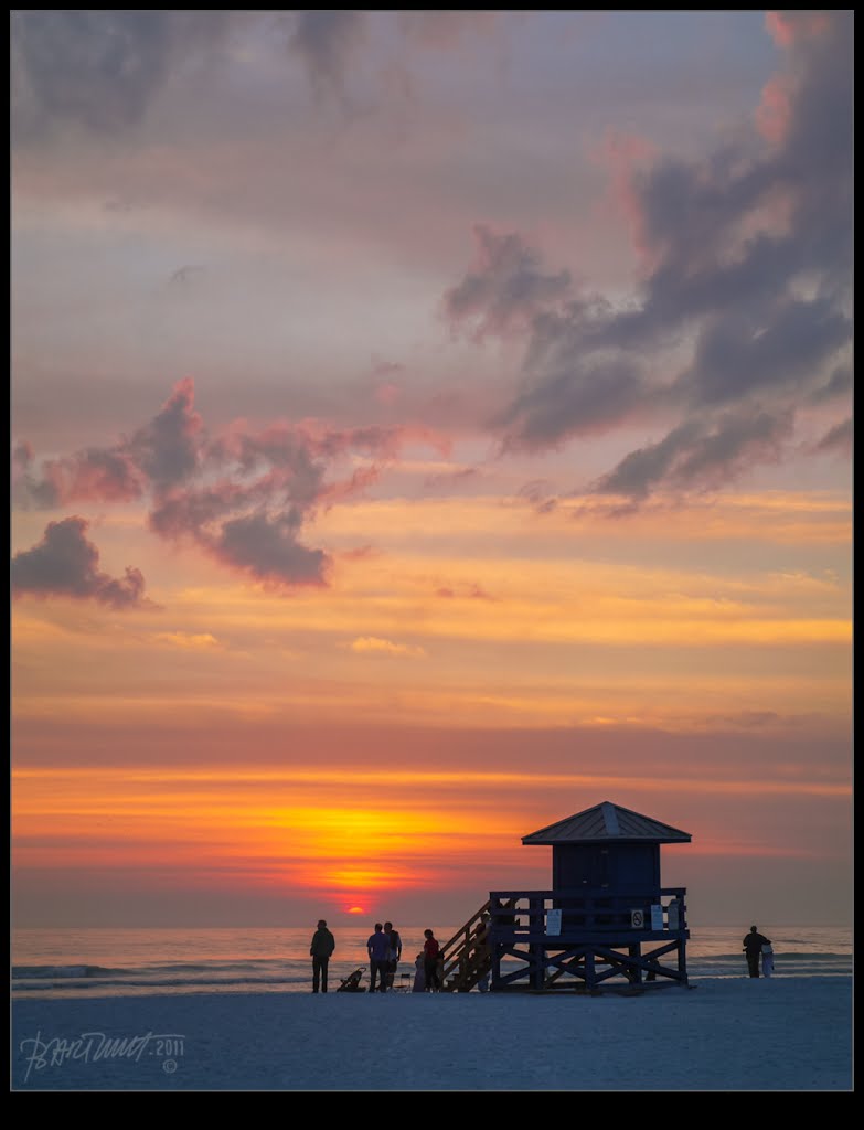 Sarasota, Siesta Beach, Last Sunset 2011:02:03