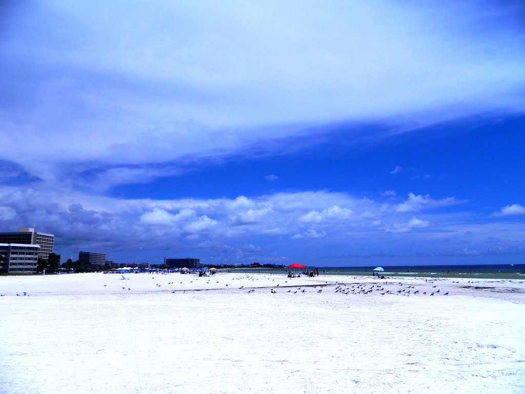 Siesta Beach, Sarasota, Florida.