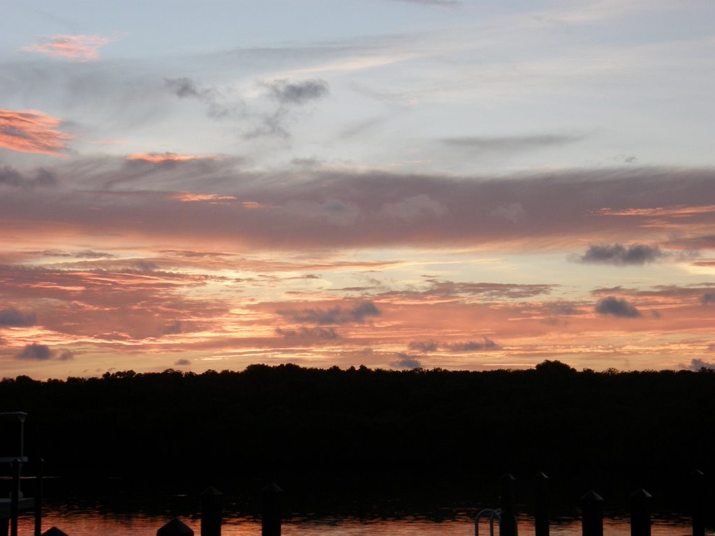 Sunrise from Tavernier Creek Marina