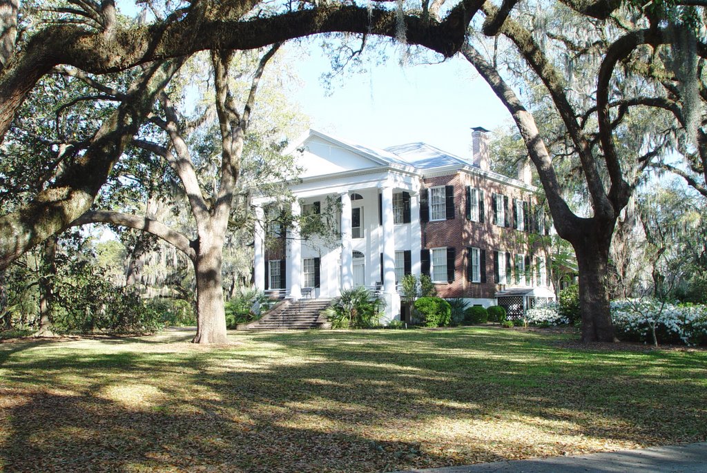 old Governors Mansion, "the Grove", built in 1825, Tallahassee, Florida (3-16-2008)