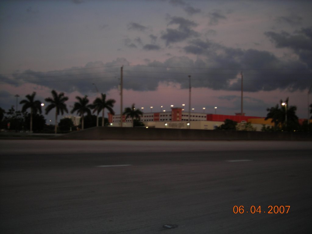 Look at FIU from the Florida Turnpike