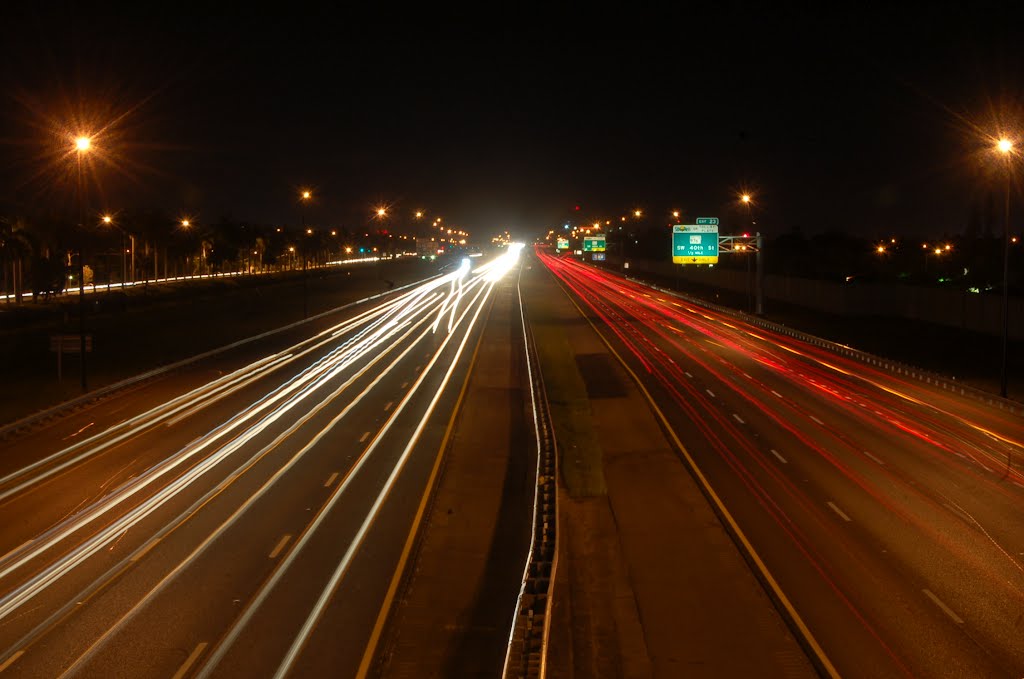 Florida Turnpike Long Exposure