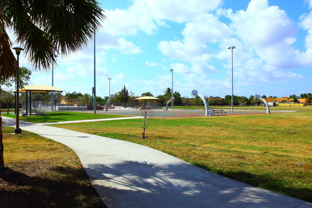 Instalaciones del North Trial Park, Miami, Florida.