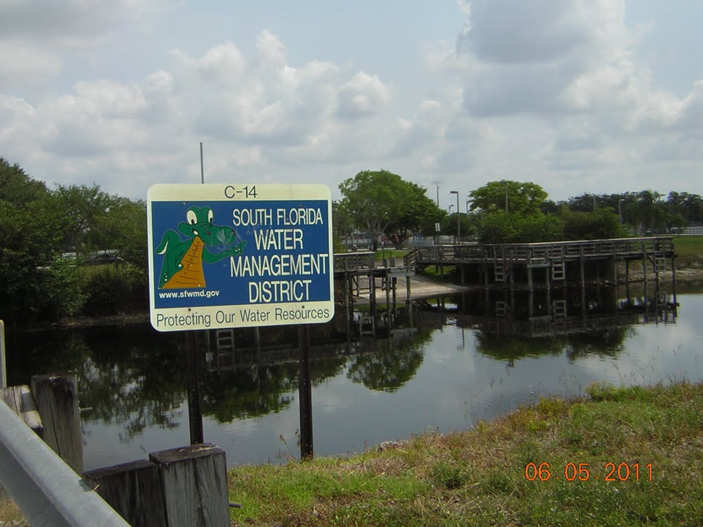 C-14 Canal, Riverside Park, Coral Springs Fl.