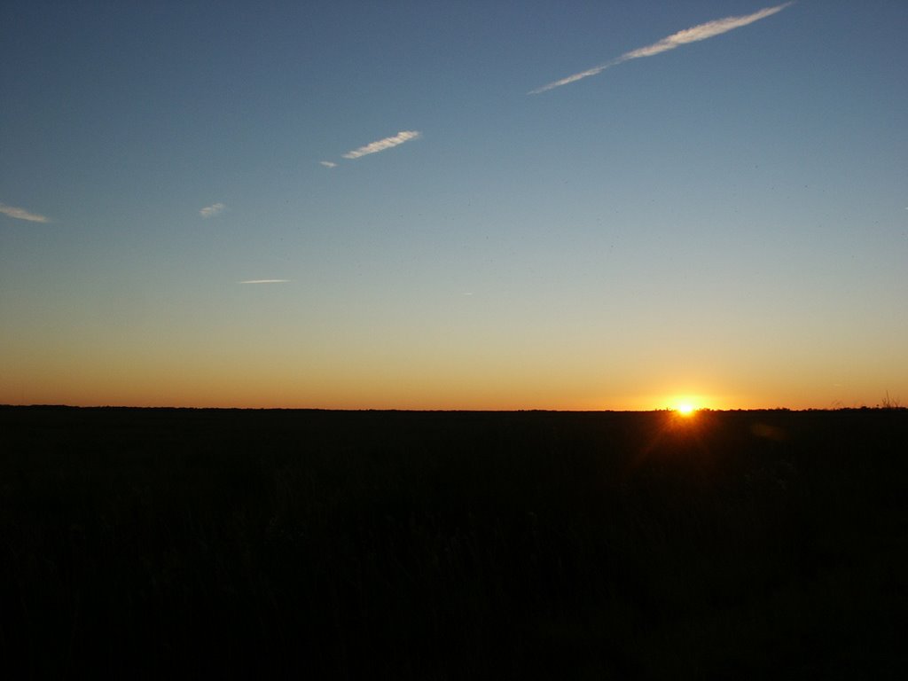 Sunset at Lake Woodruff