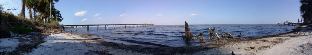 panoramic of Indian Rver Lagoon, Titusville (2-24-2011)