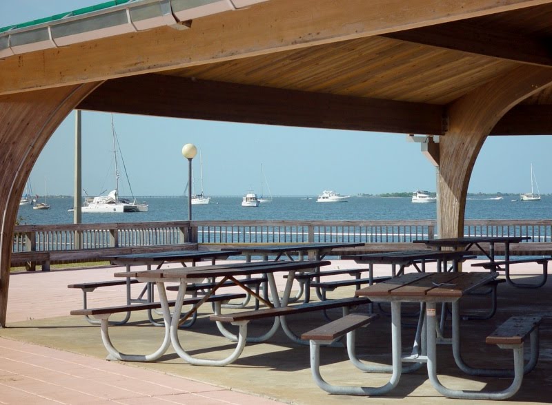 Picnic Tables at Sand Point Park