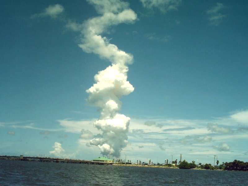 Shuttle launch 7/06 Titusville Florida