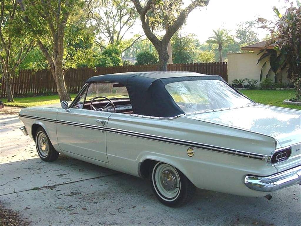 With convertible top up
