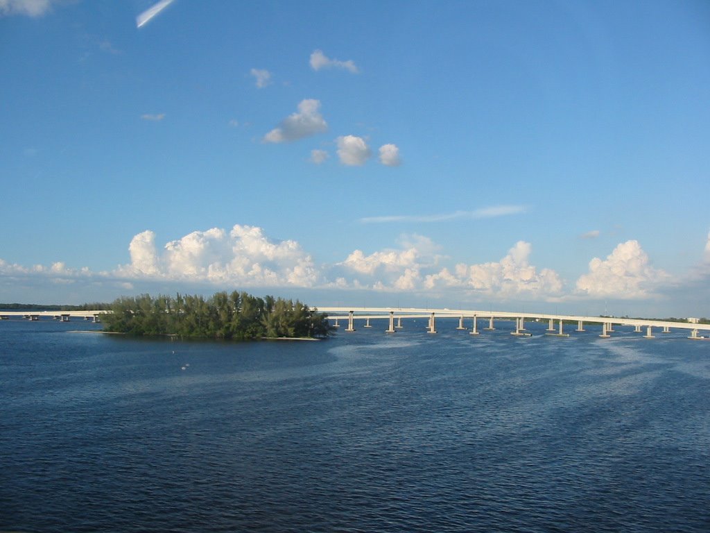 U.S.41 looking N Edison Bridge Ft. Myers Fl