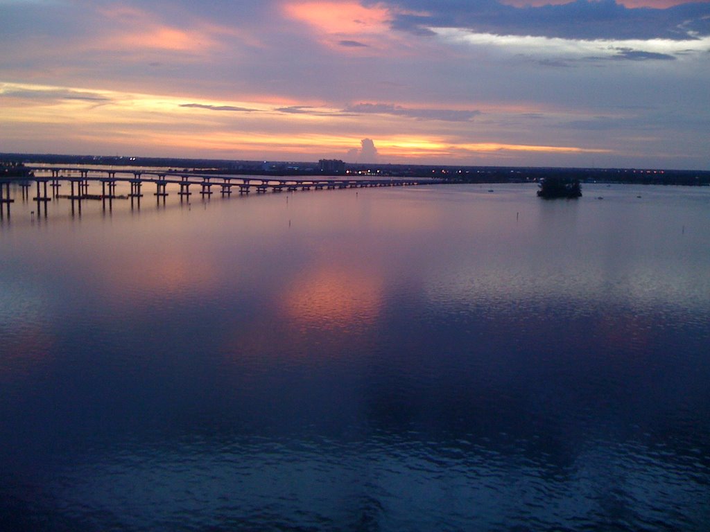 Sunset on the River Ft. Myers, FL