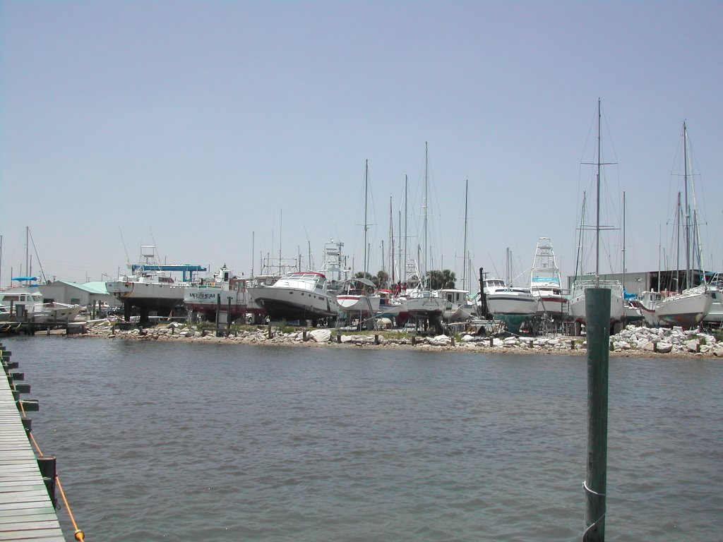 Shipyard. Fort Pierce, Florida, USA.