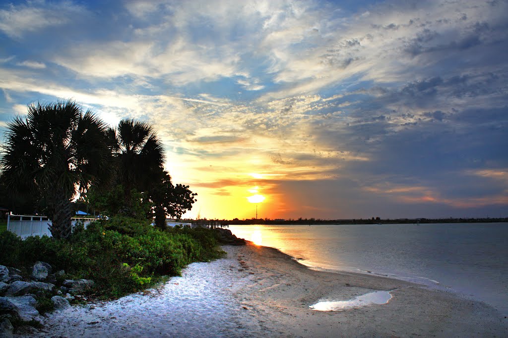 sunset at south bridge