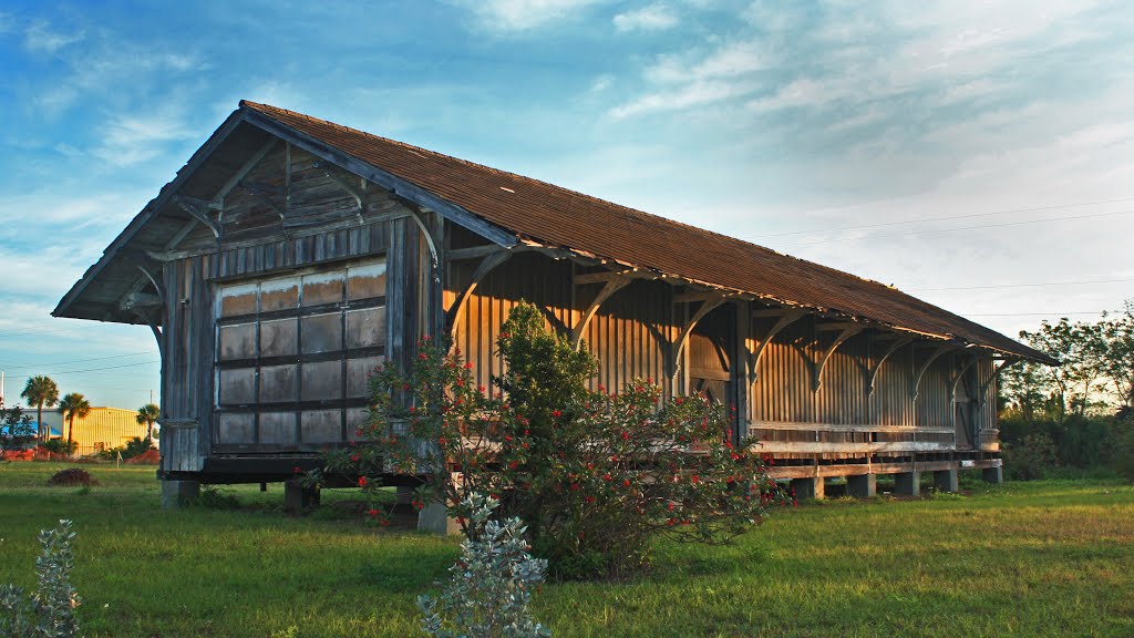 FEC RR depot at the museum in ft pierce