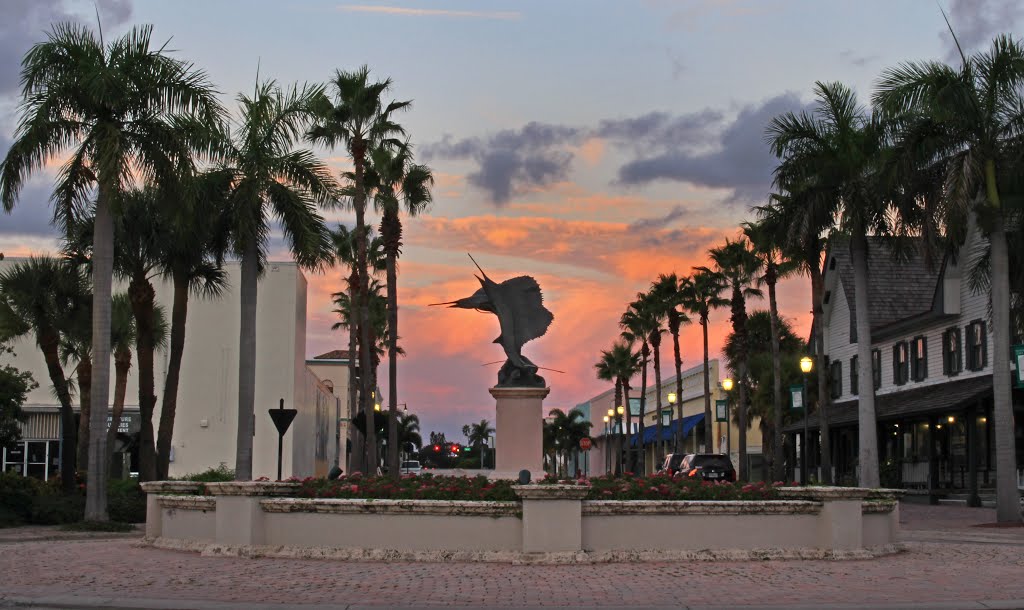 sunrise sailfish statue