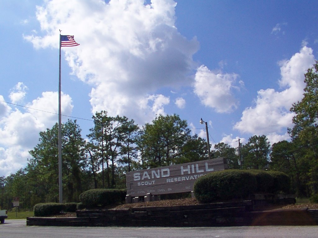 Sand Hill Scout Reservation Entrance