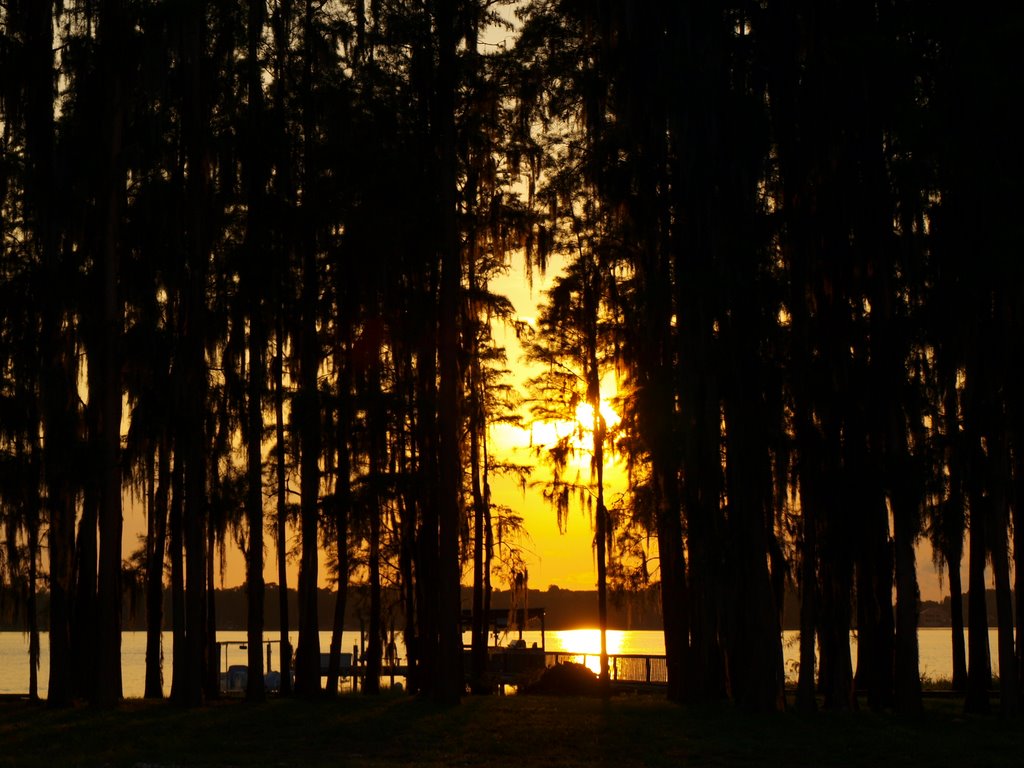Sunset over Lake Keystone