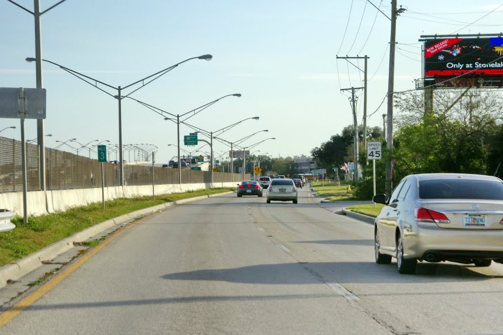 2012, Tampa, FL - entry ramp to Veterams Expressway