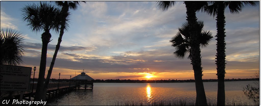 Sunset at Collins Park