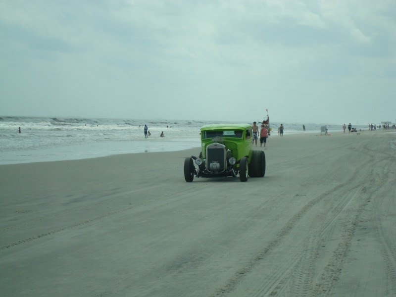 Hot Rod on Daytona Beach