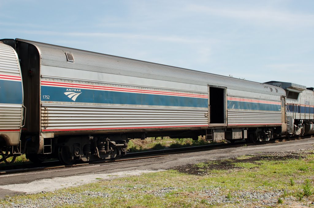 Amtrak Baggage Car No. 1752 at Winter Haven, FL