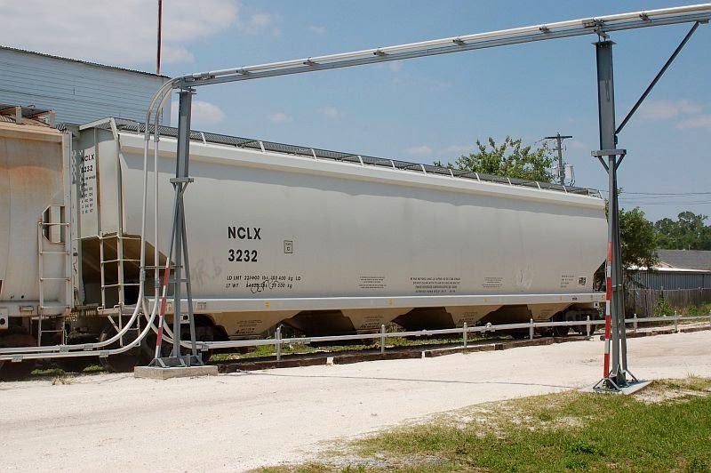 Nova Chemicals Ltd. Covered Hopper No. 3232 at Winter Haven, FL