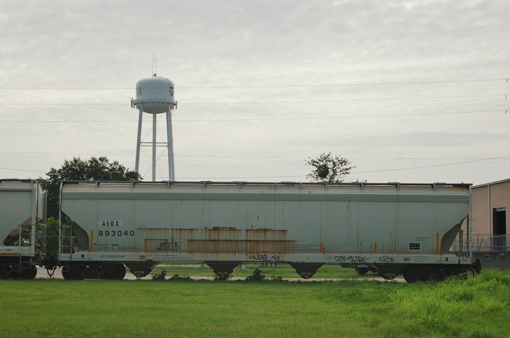 Americas Styrenics LLC Covered Hopper No. 893040 at Winter Haven, FL