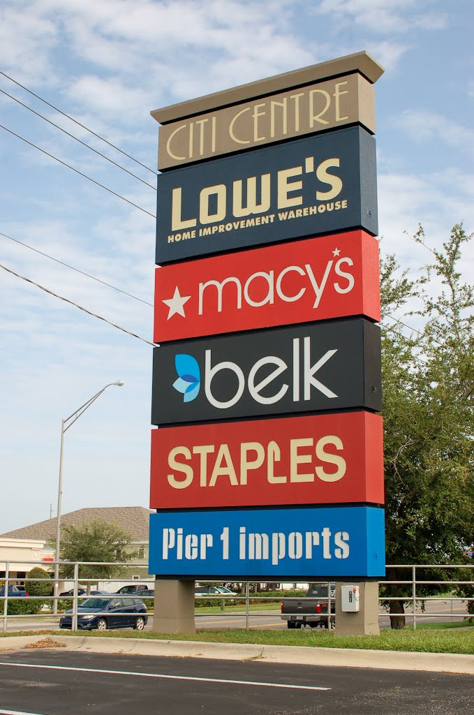 Citi Centre Sign at Winter Haven, FL
