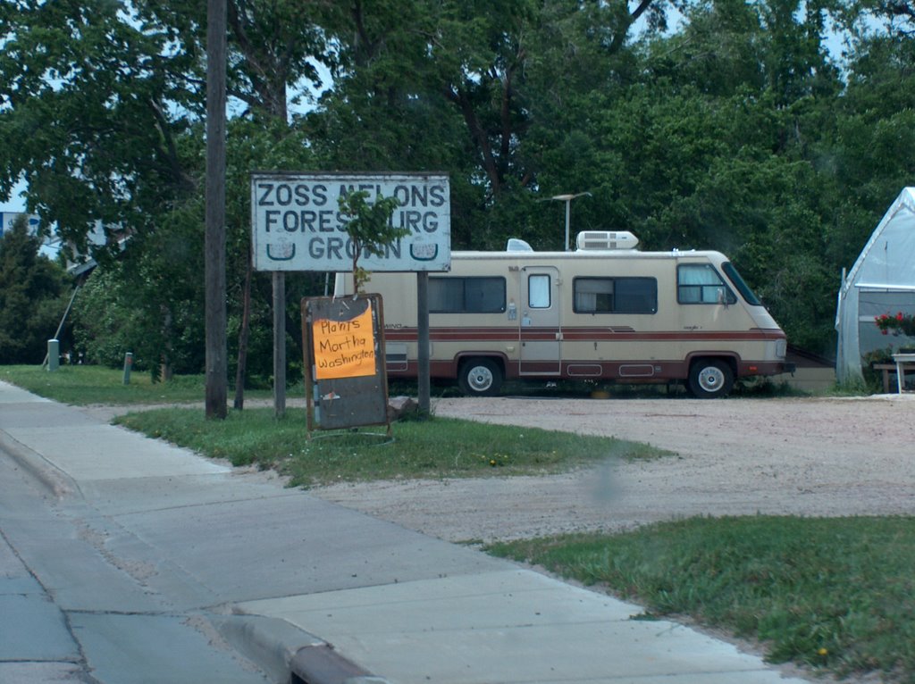 Watermelon stand