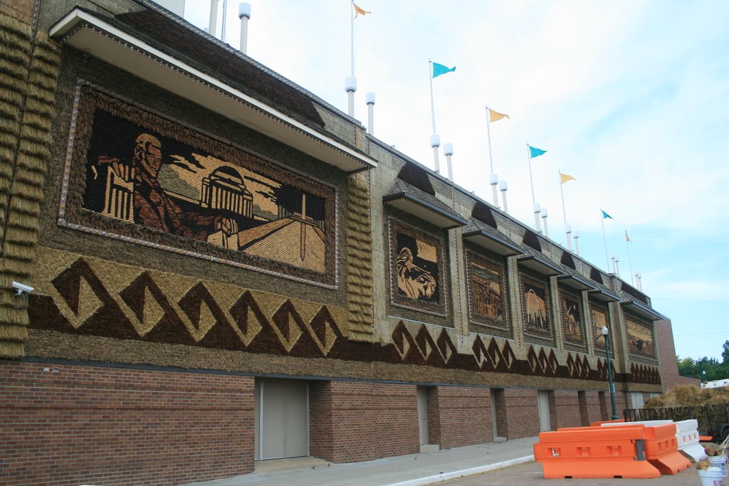 Side of Corn Palace
