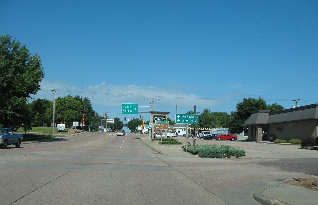 Corn Palace and Plankinton